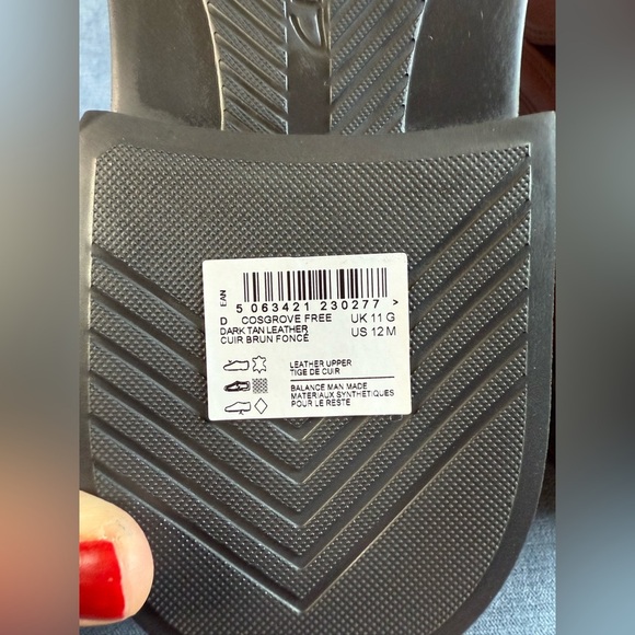 Clarks Cosgrove Free Loafer Men’s SZ 12M Brown Leather Slip On Comfort Shoe New - Picture 7 of 8